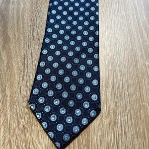 Blue patterned tie (Nautica)